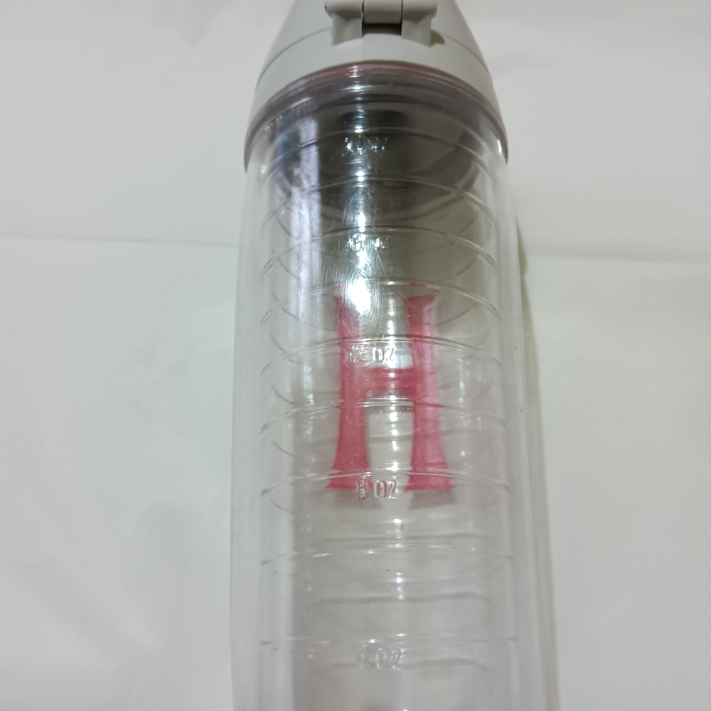 Tervis hot pink "H" 24oz. Insulated double walled Tumbler - Picture 7 of 11